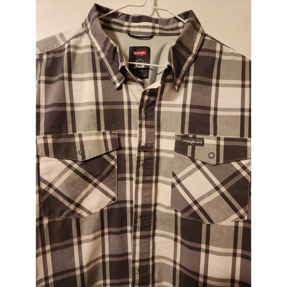 Wrangler Other - Wrangler Outdoor Series Men XL Western Pearl Snap Chore Work Cowboy Rodeo Hiking